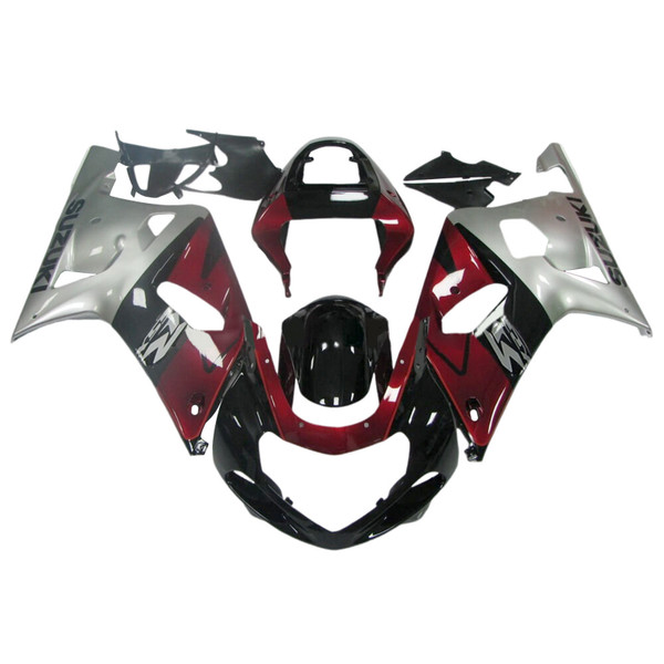 2001-2003 Suzuki GSXR600 / 2000-2003 GSXR750 K1 Injection Fairing Kit Bodywork Plastic ABS Amotopart Fairing #128 2001-2003 Suzuki GSXR600 / 2000-2003 GSXR750 K1 Injection Fairing Kit Bodywork Plastic ABS Amotopart Fairing #128
