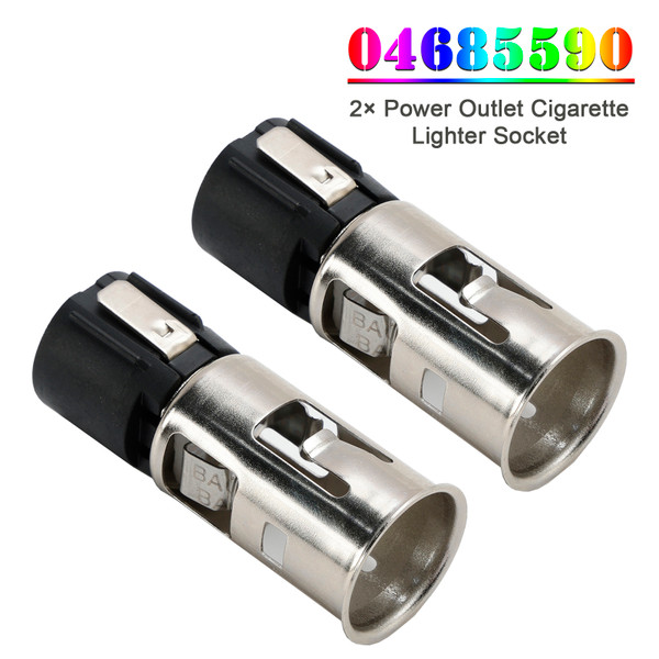 1998-2018 CHRYSLER TOWN & COUNTRY 2¡Á Power Outlet Cigarette Lighter Socket 04685590 Generic