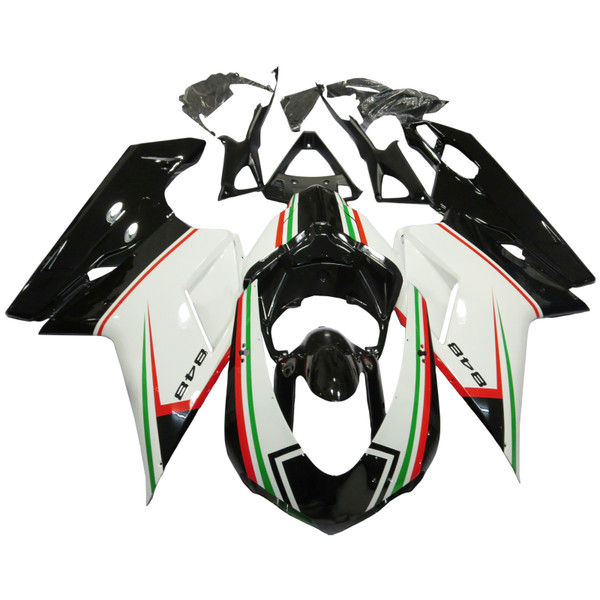 2007-2011 Ducati 1098 1198 848 Fairing Kit Bodywork Plastic ABS Amotopart Fairing #145