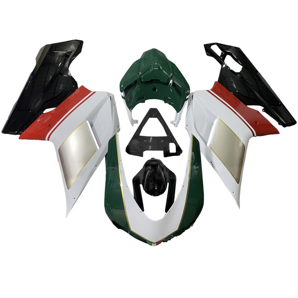 2007-2011 Ducati 1098 1198 848 Fairing Kit Bodywork Plastic ABS Amotopart Fairing #147
