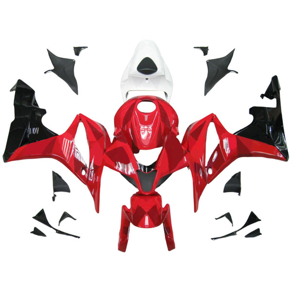 2007-2008 Honda CBR600RR F5 Injection Fairing Kit Bodywork Plastic ABS Amotopart Fairing #152 2007-2008 Honda CBR600RR F5 Injection Fairing Kit Bodywork Plastic ABS Amotopart Fairing #152