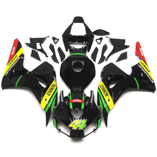 2006-2007 Honda CBR1000RR Injection Fairing Kit Bodywork Plastic ABS Amotopart Fairing #193 2006-2007 Honda CBR1000RR Injection Fairing Kit Bodywork Plastic ABS Amotopart Fairing #193
