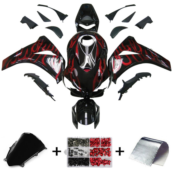 2008-2011 Honda CBR1000RR Injection Fairing Kit Bodywork Plastic ABS Amotopart Fairing #101 2008-2011 Honda CBR1000RR Injection Fairing Kit Bodywork Plastic ABS Amotopart Fairing #101