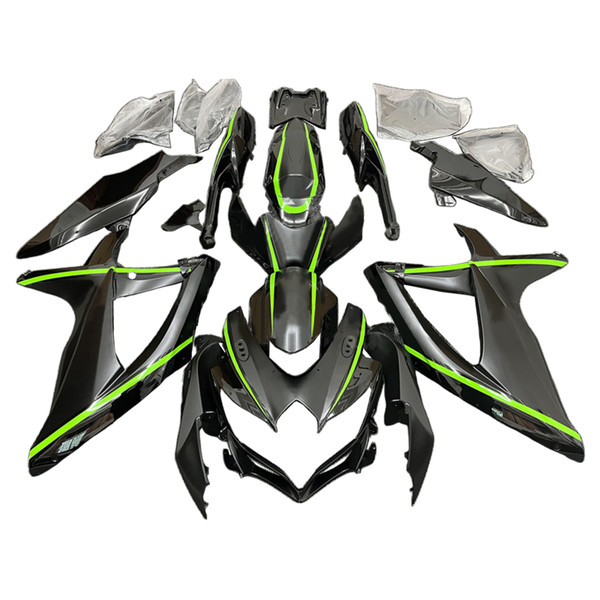 2008-2010  Suzuki GSXR 600/750 K8 Injection Fairing Kit Bodywork Plastic ABS Amotopart Fairing #166