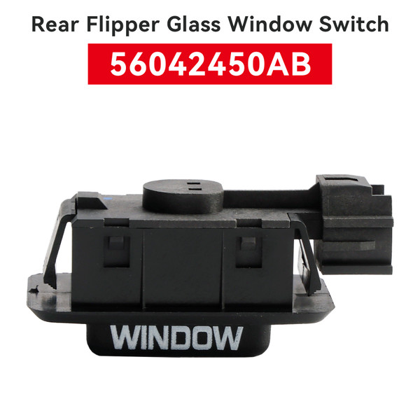 1999-2010 Jeep Commander Grand Cherokee Rear Flipper Glass Window Switch 56042450AB Generic 1999-2010 Jeep Commander Grand Cherokee Rear Flipper Glass Window Switch 56042450AB Generic