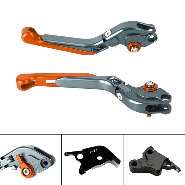 2021-2022 CFMOTO 700CL-X Sport Adjustable Clutch Brake Lever Orange Generic 2021-2022 CFMOTO 700CL-X Sport Adjustable Clutch Brake Lever Orange Generic