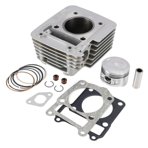 Motorhispania MH7/Naked 125 4T AC 57.4mm Cylinder Piston Gasket Top End Rebuild Kit 150cc Generic