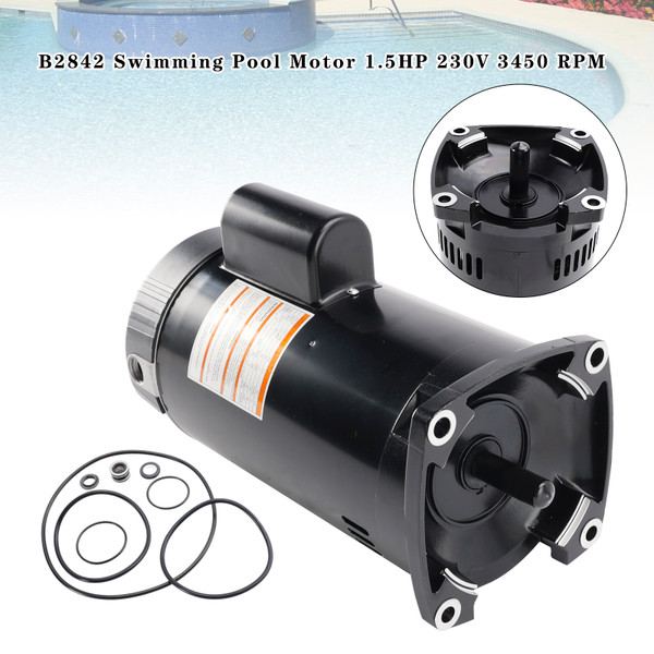 B2842 Swimming Pool Motor 1.5HP 230V 3450 RPM