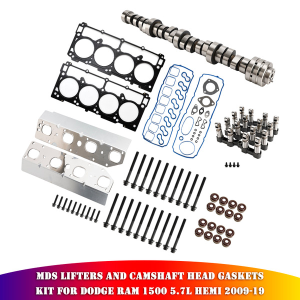 Ram 1500 5.7L Engine 2011-2019 MDS lifters and Camshaft Head Gaskets Kit