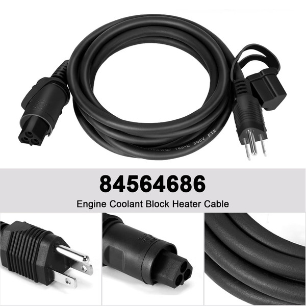 2019-2023 Chevrolet Silverado 1500/LD/LTD Engine Coolant Block Heater Cable 84564686 Generic 2019-2023 Chevrolet Silverado 1500/LD/LTD Engine Coolant Block Heater Cable 84564686 Generic