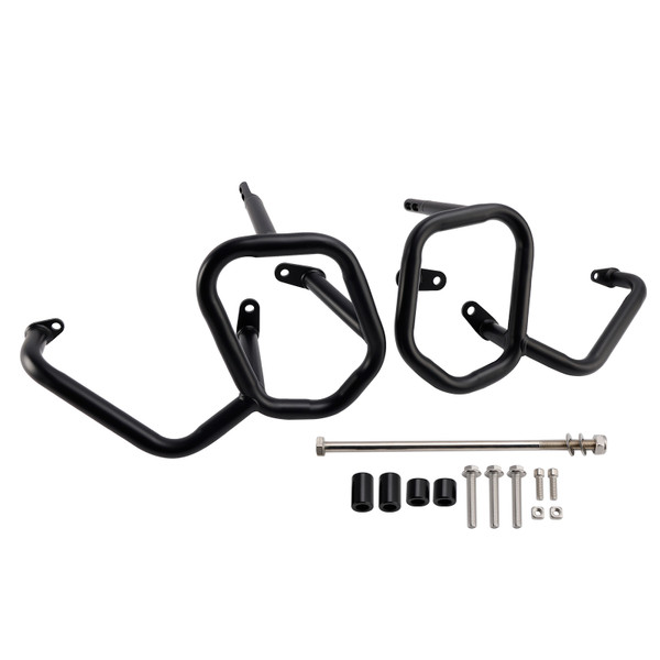 2024- Speed Scrambler 400 Engine Guard Crash Bar Frame Protector Bumper Black Generic