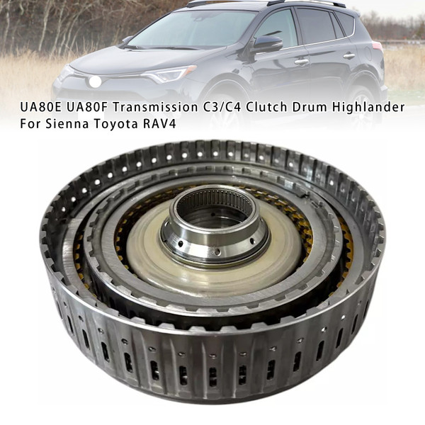 Sienna Toyota RAV4 Transmission C3/C4 Clutch Drum Highlander UA80E UA80F Generic