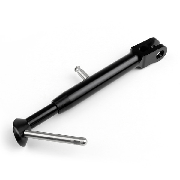 Adjustable Lowered Side Kickstand CNC Aluminum For Yamaha MT-07 FZ-07 13-17 Black Adjustable Lowered Side Kickstand CNC Aluminum For Yamaha MT-07 FZ-07 13-17 Black