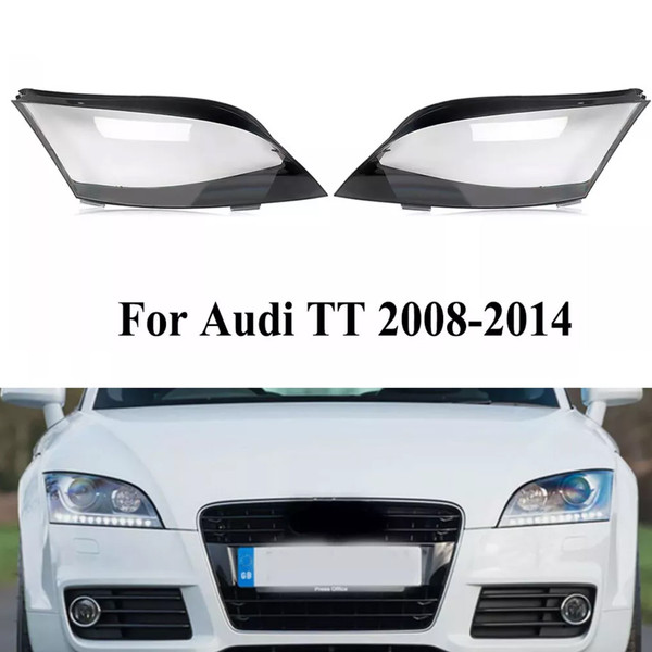 2008-2014 AUDI TT 2PCS Headlight Headlamp Lens Cover Shell Generic 2008-2014 AUDI TT 2PCS Headlight Headlamp Lens Cover Shell Generic