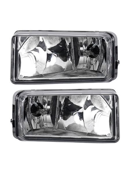 2007-2013 Chevy Silverado Pair Front Fog Light Lamps With Bulbs CLear Lens Generic 2007-2013 Chevy Silverado Pair Front Fog Light Lamps With Bulbs CLear Lens Generic