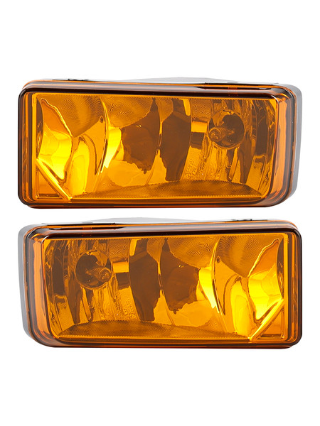2007-2013 Chevy Silverado Pair Front Fog Light Lamps With Bulbs Yellow Lens Generic 2007-2013 Chevy Silverado Pair Front Fog Light Lamps With Bulbs Yellow Lens Generic