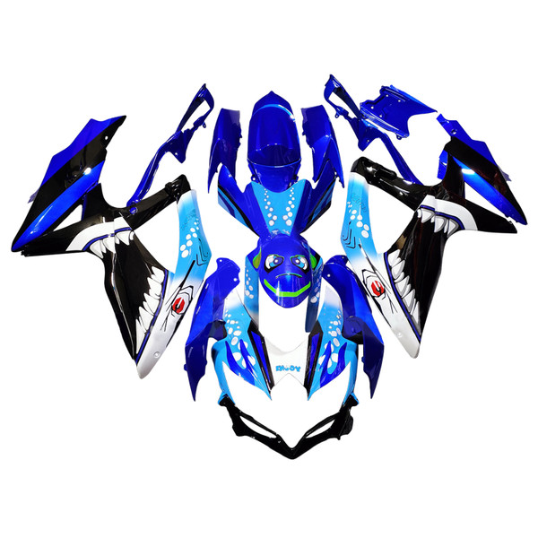 2008-2010 Suzuki GSXR 600/750 K8 Fairing Kit Bodywork Plastic ABS Generic#205 2008-2010 Suzuki GSXR 600/750 K8 Fairing Kit Bodywork Plastic ABS Generic#205