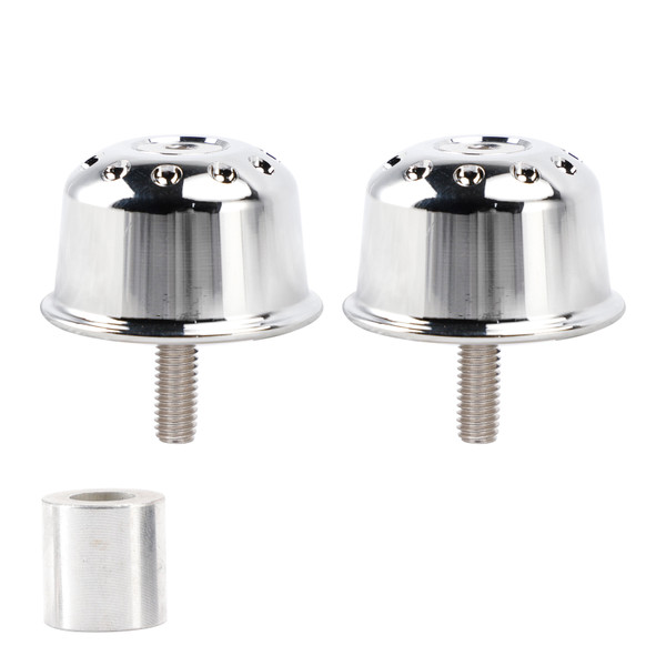 2016-2024 Street Cup Street Speed Twin CNC Aluminum Handlebar End Weights Silver Generic 2016-2024 Street Cup Street Speed Twin CNC Aluminum Handlebar End Weights Silver Generic