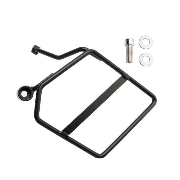 2018-2024 Honda Monkey 125 Luggage Rack Side Saddle Bag Mount Bracket Black Generic