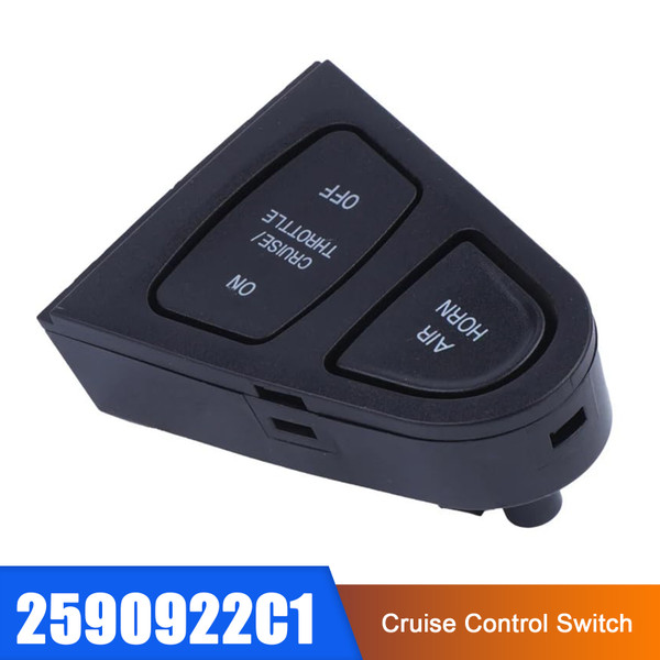 Cruise Control & Horn Switch Button 901-0008 2590922C1 for International 4100 Cruise Control & Horn Switch Button 901-0008 2590922C1 for International 4100