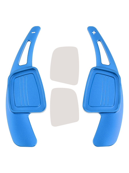 2015-2018 Audi R8 TT/TTS Steering Wheel Paddle Shifter Extension Aluminium Blue Generic 2015-2018 Audi R8 TT/TTS Steering Wheel Paddle Shifter Extension Aluminium Blue Generic