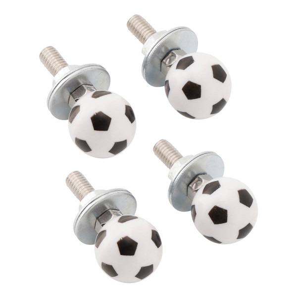 4x Custom SOCCER License Plate Bolt Screw Plastic Motorcycle Chopper Trike 4x Custom SOCCER License Plate Bolt Screw Plastic Motorcycle Chopper Trike