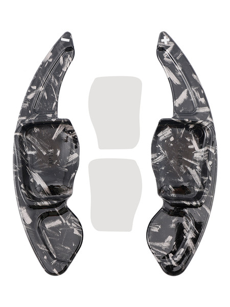 Volkswagen Magotan R20 Steering Wheel Paddle Shifter Extension Black Forged Pattern Generic