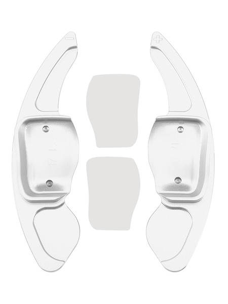 2013-2015 Volkswagen Lingdu Steering Wheel Paddle Shifter Extension Aluminium Silver Generic 2013-2015 Volkswagen Lingdu Steering Wheel Paddle Shifter Extension Aluminium Silver Generic