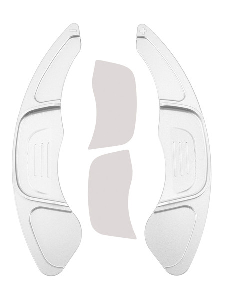 2021-2024 Volkswagen Tiguan L Steering Wheel Paddle Shifter Extension Aluminium Silver Generic