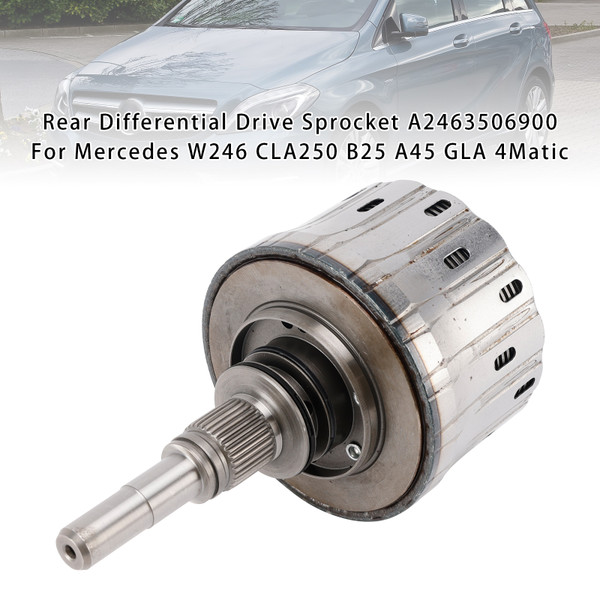 Mercedes W246 CLA250 B25 A45 GLA 4Matic Rear Differential Drive Sprocket A2463506900 Generic