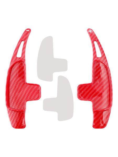 2007-2018 Mercedes Benz AMG Steering Wheel Paddle Shifter Extension Carbon Fiber Red Look Generic
