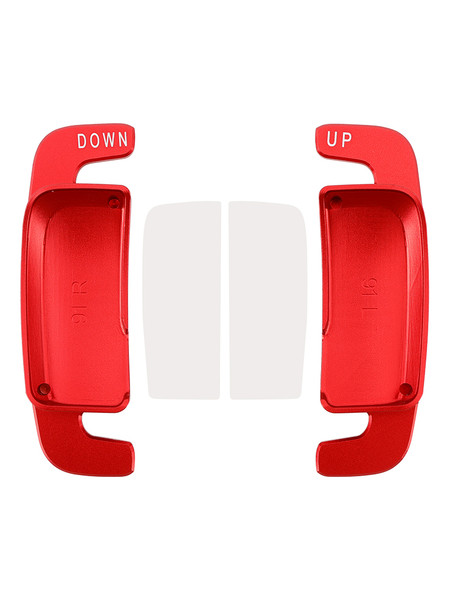 2021- Mercedes-Benz A/C/E/S/V/G-Class EQA Metris Steering Wheel Paddle Shifter Extension Aluminium Red Generic