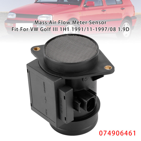 1993-2010 Audi A3 8L1 VW Golf IV Passat B5 Mass Air Flow Meter Sensor 074906461 Generic