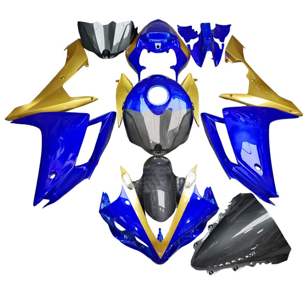 Yamaha YZFR1 YZF-R1 2007-2008 Fairing Kit Bodywork Plastic ABS Generic#172 Yamaha YZFR1 YZF-R1 2007-2008 Fairing Kit Bodywork Plastic ABS Generic#172