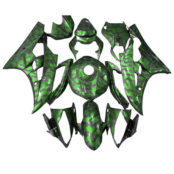 Yamaha YZFR6 YZF-R6 2006-2007 Fairing Kit Bodywork Plastic ABS Generic#198 Yamaha YZFR6 YZF-R6 2006-2007 Fairing Kit Bodywork Plastic ABS Generic#198