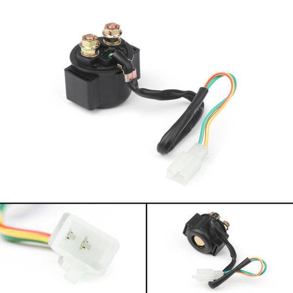 Starter Solenoid Relay For Polaris Phoenix 200 (05-13) Sawtooth 200 (06-07) UTV RZR 170 169CC (12)