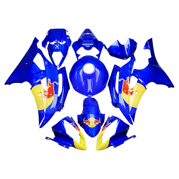Yamaha YZFR6 YZF-R6 2008-2016 Fairing Kit Bodywork Plastic ABS Generic#282 Yamaha YZFR6 YZF-R6 2008-2016 Fairing Kit Bodywork Plastic ABS Generic#282