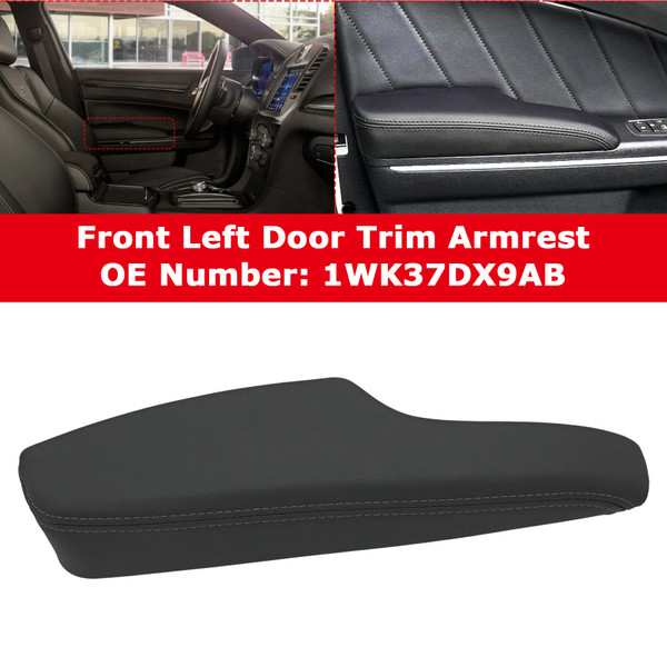 2011-2023 Dodge Charger Front Left Door Trim Armrest 1WK37DX9AB Generic 2011-2023 Dodge Charger Front Left Door Trim Armrest 1WK37DX9AB Generic