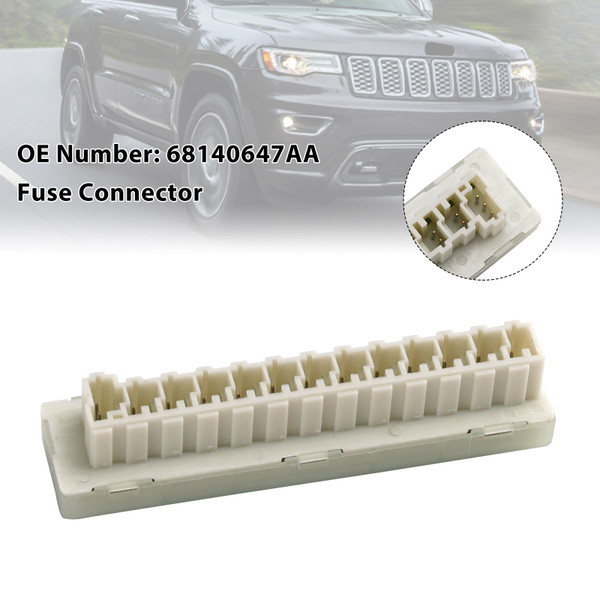 2014-2015 2019-2021 Jeep Grand Cherokee Fuse Connector 68140647AA Generic 2014-2015 2019-2021 Jeep Grand Cherokee Fuse Connector 68140647AA Generic