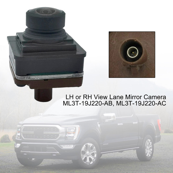 2021-2022 Ford F150 Raptor Expedition View Mirror Camera ML3T-19J220-AC Generic 2021-2022 Ford F150 Raptor Expedition View Mirror Camera ML3T-19J220-AC Generic