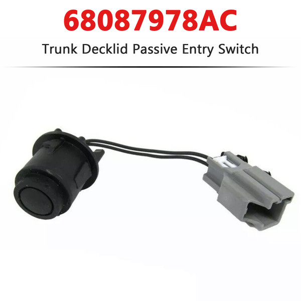 2011-2014 Charger Chrysler 300 Trunk Decklid Passive Entry Switch 68087978AC Generic 2011-2014 Charger Chrysler 300 Trunk Decklid Passive Entry Switch 68087978AC Generic