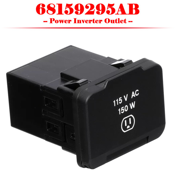 2013-2016 Ram 1500 2500 3500 4500 5500 Power Inverter Outlet 150W 68159295AB Generic 2013-2016 Ram 1500 2500 3500 4500 5500 Power Inverter Outlet 150W 68159295AB Generic