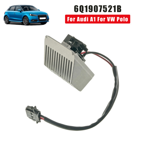 2001-2023 VW Polo HVAC Heater Blower Regulator Resistor 6Q1907521B Generic