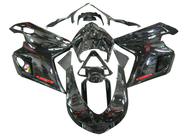 Fairings Ducati 1098 1198 848 Black 1098s Racing (2007-2011) Fairings Ducati 1098 1198 848 Black 1098s Racing (2007-2011)