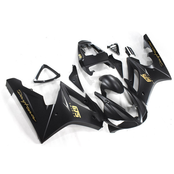 Fairings Triumph Daytona 675 Black Daytona Racing (2009-2012) Customs Fairing