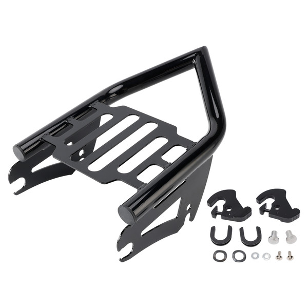 2009-2025 Road King Detachable Mounting Rear Luggage Rack Carrier Generic
