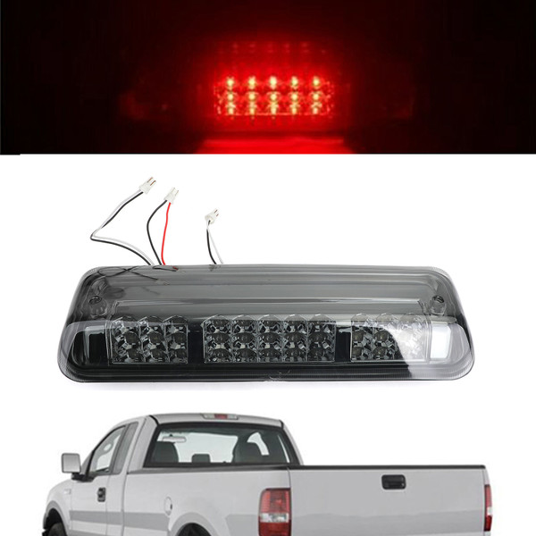 2006-2008 Lincoln Mark LT Rear Brake Light High Mount Stop Light Black 02HLA1215ASM Generic