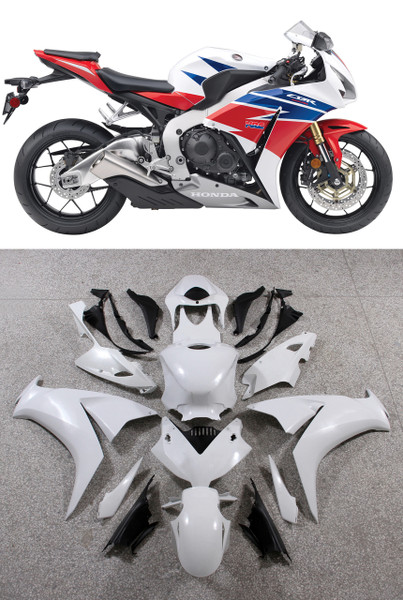 Fairings Honda CBR1000RR HRC White Silver Racing (2012-2013-2014-2015-2016) Fairings Honda CBR1000RR HRC White Silver Racing (2012-2013-2014-2015-2016)
