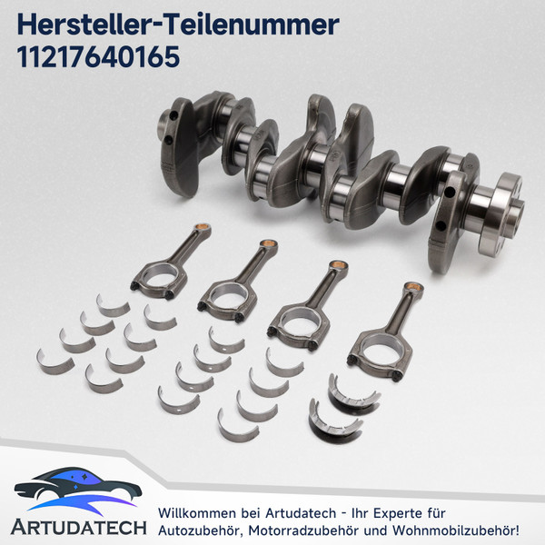 Engine Crankshaft & Connecting Rod & Bearings for BMW N20 320i 328i 528i 2.0L