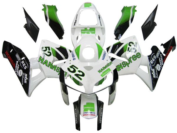 Fairings Honda CBR 600 RR White No.52 Hannspree Racing (2005-2006) Fairings Honda CBR 600 RR White No.52 Hannspree Racing (2005-2006)